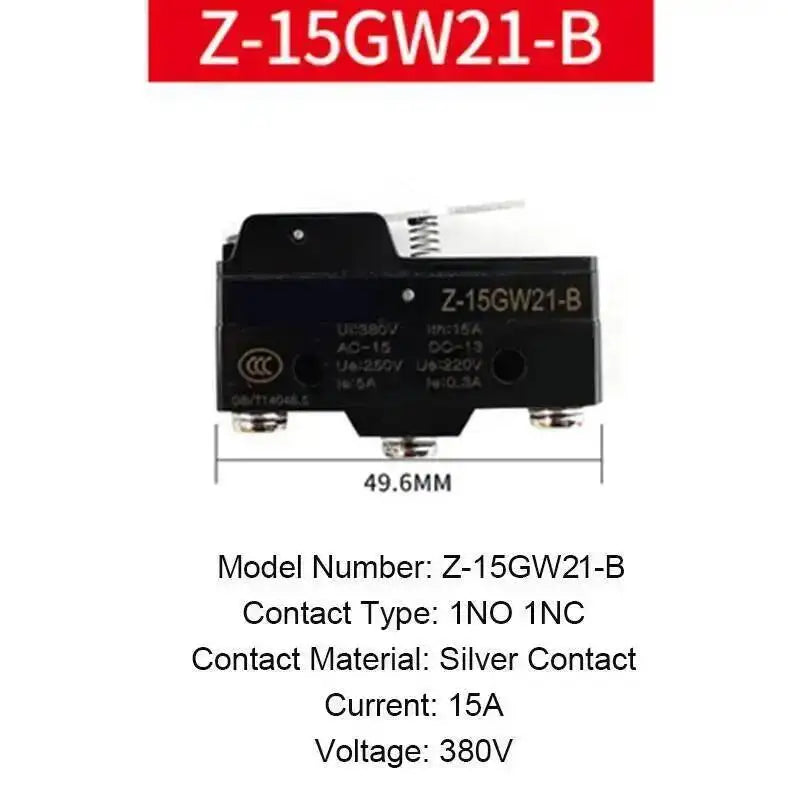 5pcs Micro Limit Switch Small Limiter Travel Switches LXW5-11G1/G2/Q1/M3 Screw Foot 1NO 1NC Silver Contact