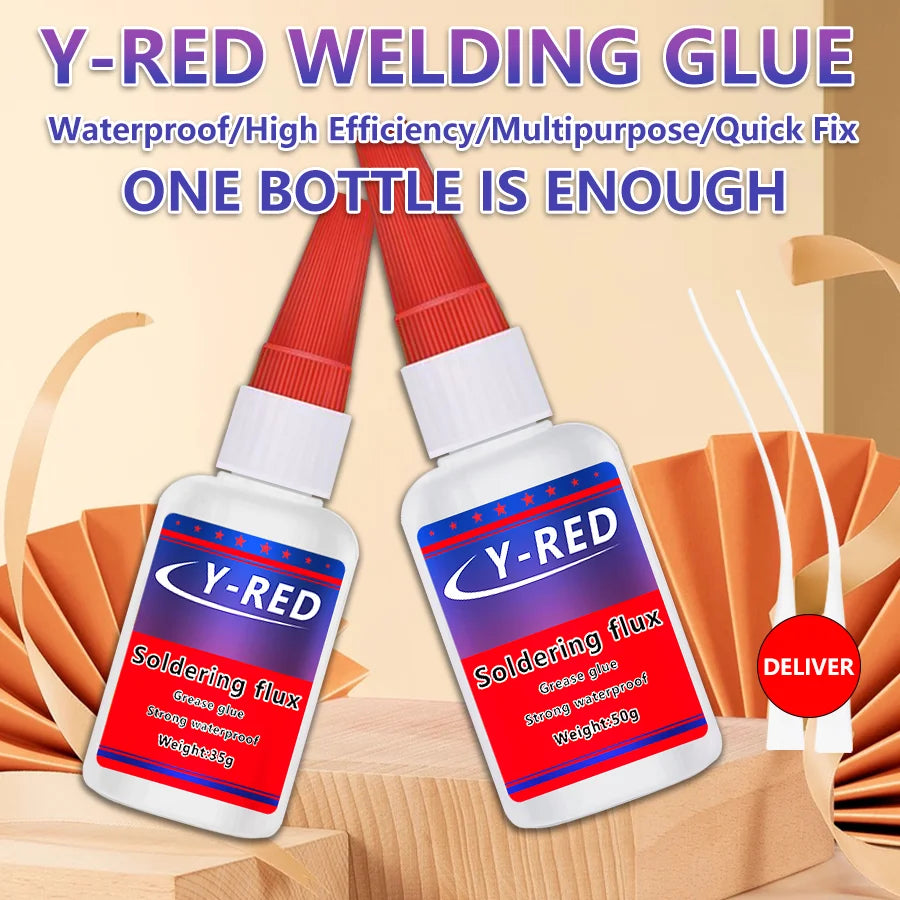 50g Instant Fast Super Glue Universal Welding Adhesive High Temperature Resistant Strong Repair Glue for Metal Ceramic Plastic