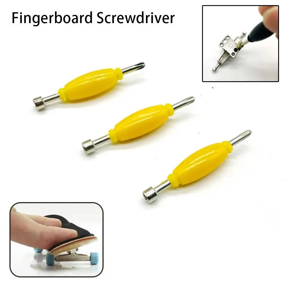 Skateboard Screwdriver Fingerboard Screw Driver Fingerboard Nut Driver for Teens Adults Finger Board Accessory DIY Repair Tool