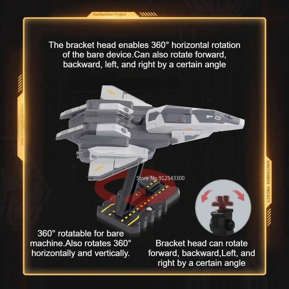 1:100 1:250 Chixiao Universal Rescue Spacecraft Model Car Toy Metal Deicast Movable Parts Aircraft Models Fighter Decoration