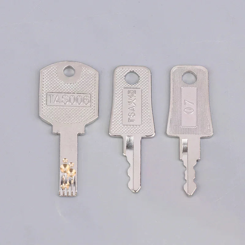 1/4pcs TSA Luggage Key 007 TSA002 TSA006 TSA Safe Ski Universal Lock Key Master Suitcase Keys For Forgotten Password
