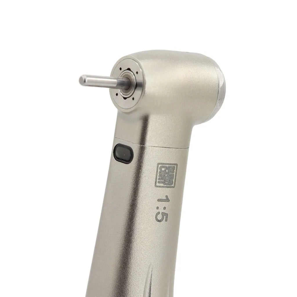 NSK Push Button 1:5 Increase Speed Handpiece Inner Water Spray Red Ring Made in Japan Dental Contra Angle Handpiece Ti Max X95L