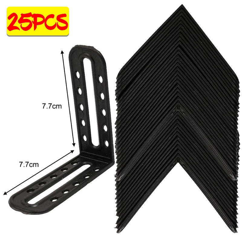 25-100Pcs Tile Leveling System Clips Hard Plastic Male Angle for Floor Wall Tile Leveler Spacers Locater Leveling Device Tools