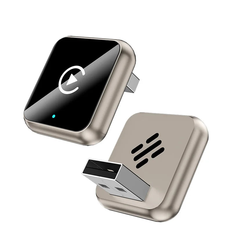 Lenovo New 2 in 1 Wireless Android Auto CarPlay Adapter AI Smart Box Car Intelligent Systems For Car With Wired CarPlay