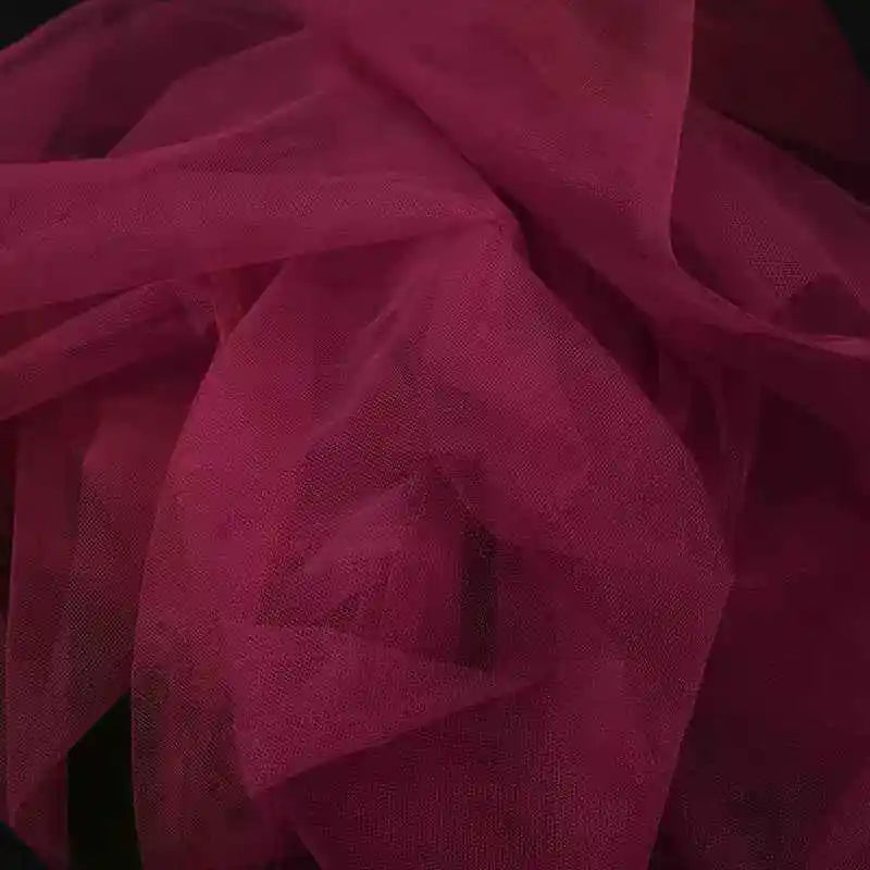 Burnt Orange Soft Tulle Fabric - Wedding Decor Curtains, Chair Covers, Tutu Skirts & DIY Crafting Mesh Material