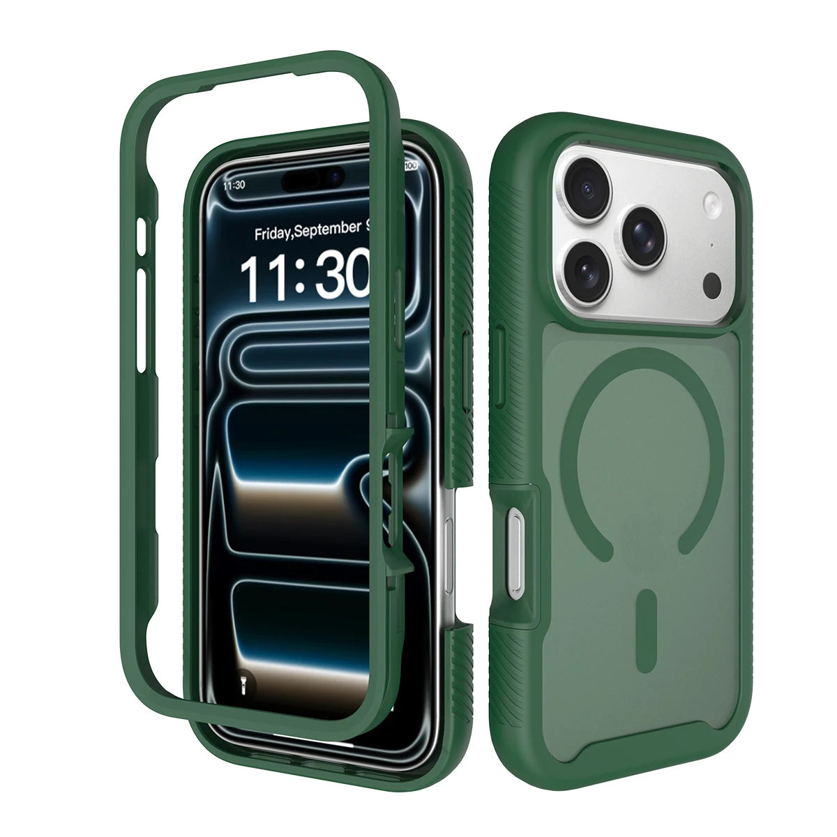 Translucent For MagSafe Magnetic Phone Case For iPhone Air 17 Pro Max 16E Military Grade Protection Anti-Fingerprint Matte Cover