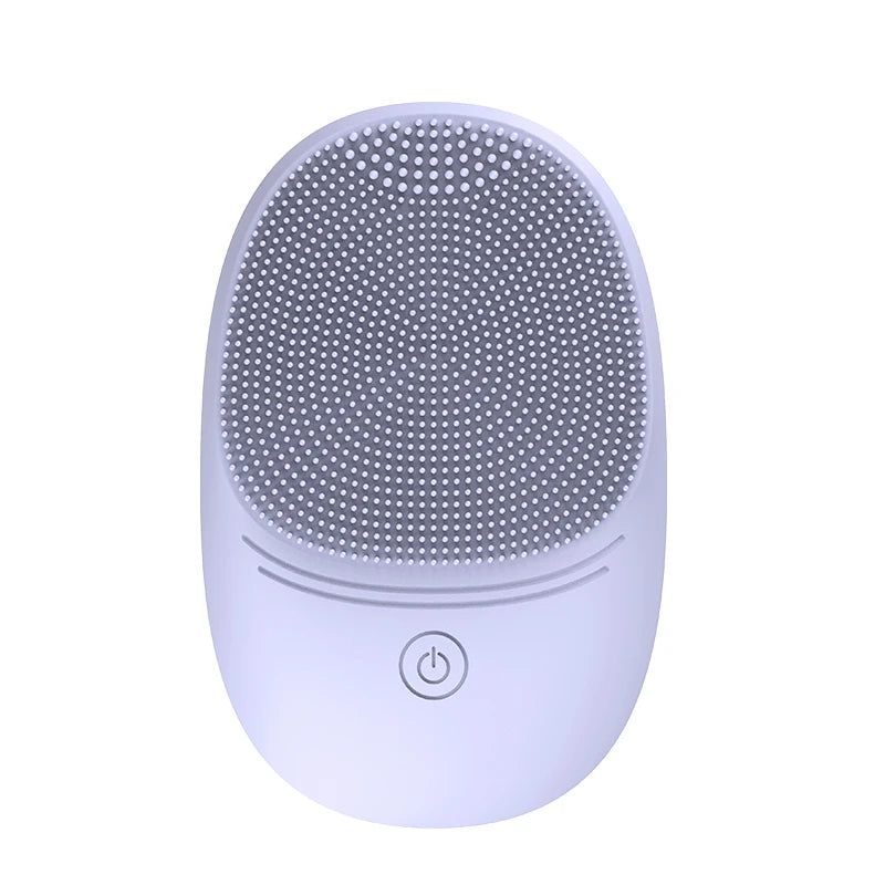 Electric Soft Silicone Facial Cleanser, Cleansing Brush, Sonic Vibration Unloading Cleansing Brush, Deep Cleaning Facial Cleanse