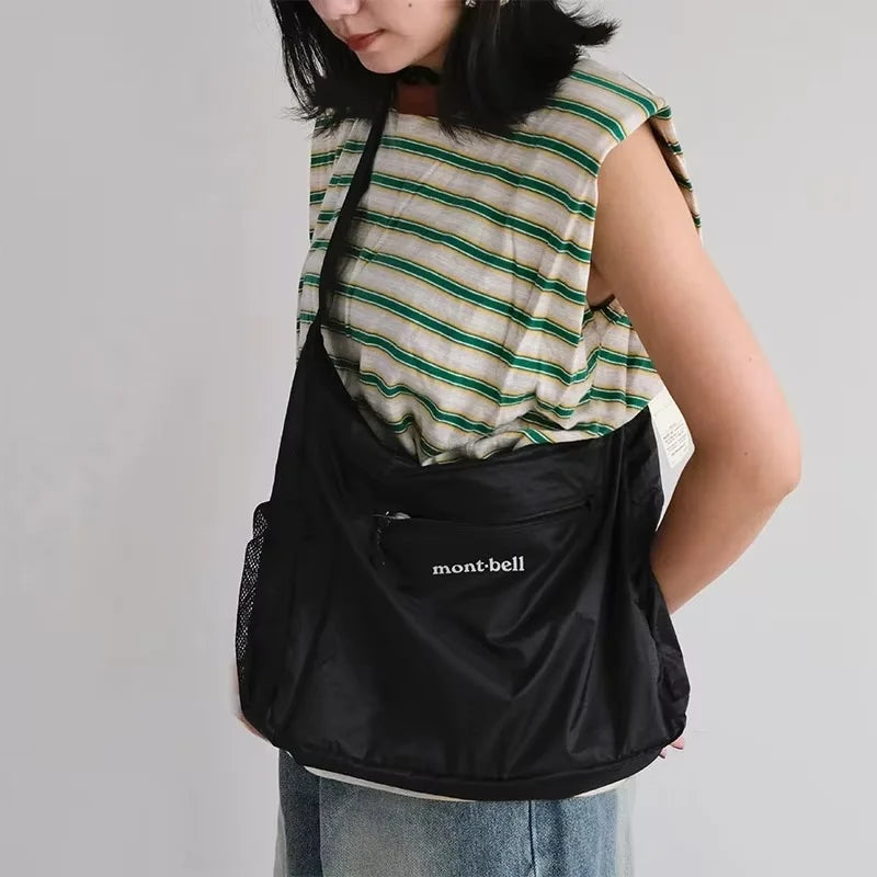 Outdoor Leisure Crossbody Bag Japan Famous Brands Lightweight Waterproof Portable Large Capacity Fashion Versatile Shoulder Bag