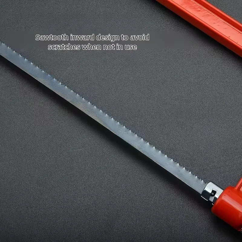 6-inch Mini Saw Metal Saw Blade, Small Hand Saw, Steel Saw Frame, Household DIY Woodworking Tool, CHILDREN'S Hand Saw