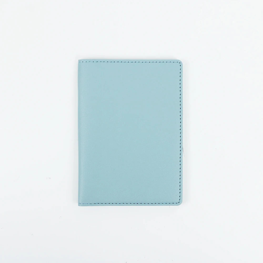 Customized Name PU Leather Passport Protection Case with Multiple Functions and Multiple Card Slots - Leather Passport Bag
