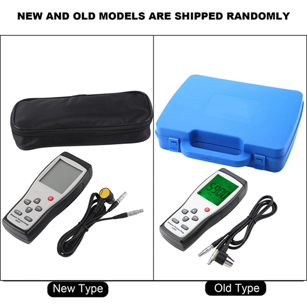 SMART SENSOR Digital Ultrasonic Thickness Gauge Sound Velocity Meter Metal Depth Tester AS840 Ultrasonic Thickness Gauge