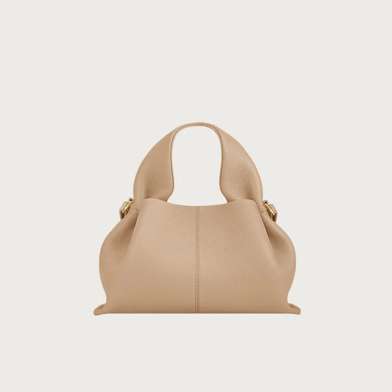 2026 New Cloud Dumpling Bag Unique Design Light Luxury Crossbody Top Handle Shoulder Bag Versatile Work Evening Handbag