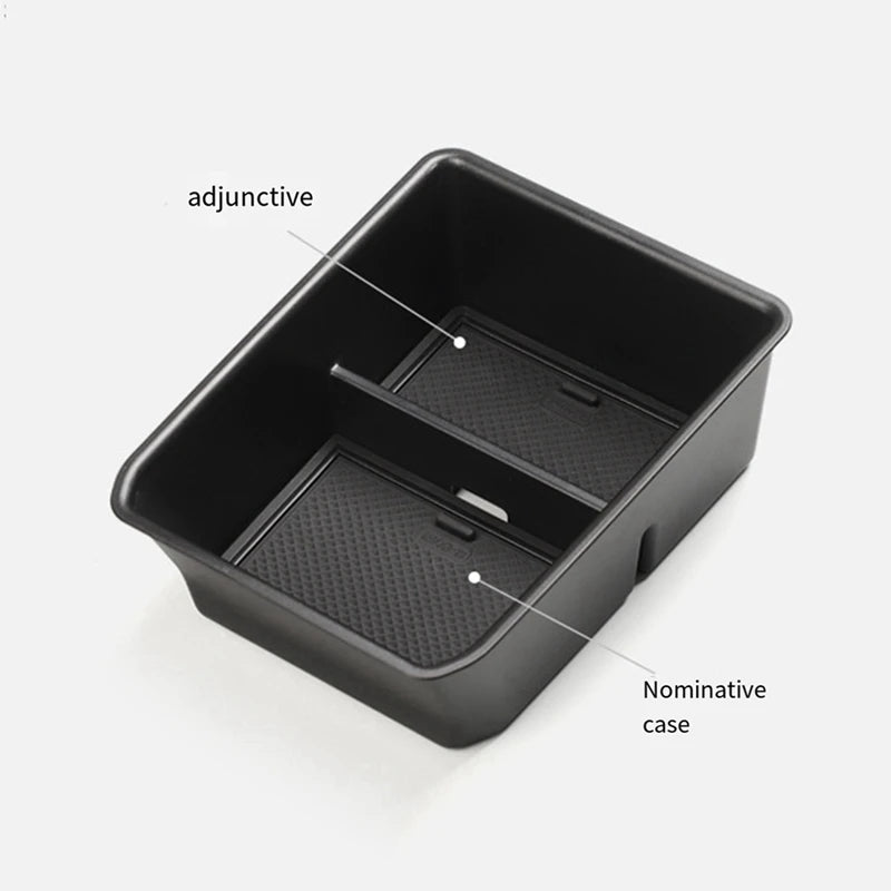 Z0C-hSuitable for Audi Q5/Q4 Etron Armrest Box Storage Box, Water Cup Holder Special Modification