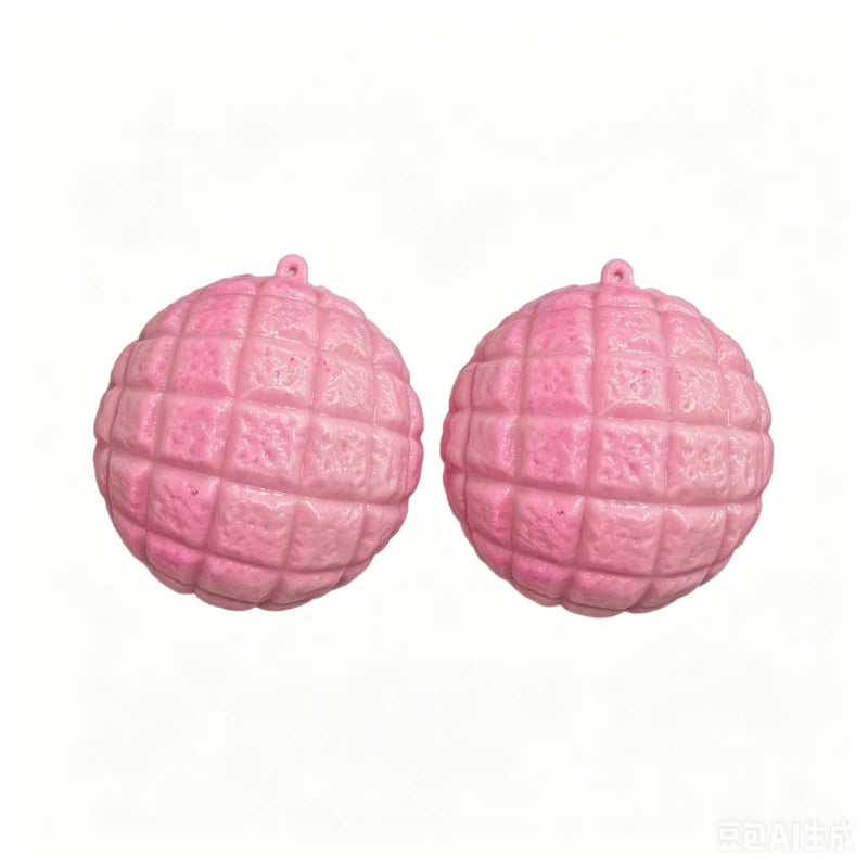 Pineapple Bun Stress Ball Toast Squishy Toy Moldable Slow Rebound Squeeze Ball ASMR Sensory Anti Stress Fidget Toys