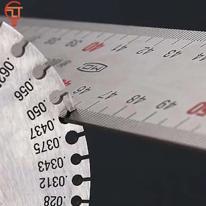 0-36 Round AWG SWG Wire Gauge Thickness Ruler Gauge Diameter Stainless Steel Measurer Tool Welding Inspection Wire Gauge