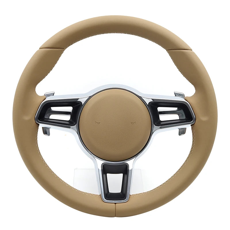 Steering wheel for Porsche Macan Cayenne Panamera Taycan 718 Cayman 991 992 911 911.2 997 Carrera GT2 GT2RS GT3 GT3RS GT3 RS GT4