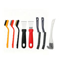 8Pcs Multi-Purpose Grill Cleaning Brush Set BBQ Wire Brushes  Scraper Camping Cooking Accessories Kitchen Grease Remover Tools