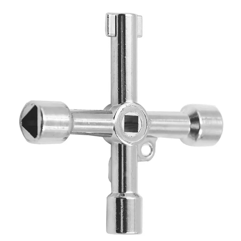 Multi-function Cross Spanner Mini Portable Three Hexagonal Internal Triangle Key Plumber's Spanner Quality Maintenance Tools