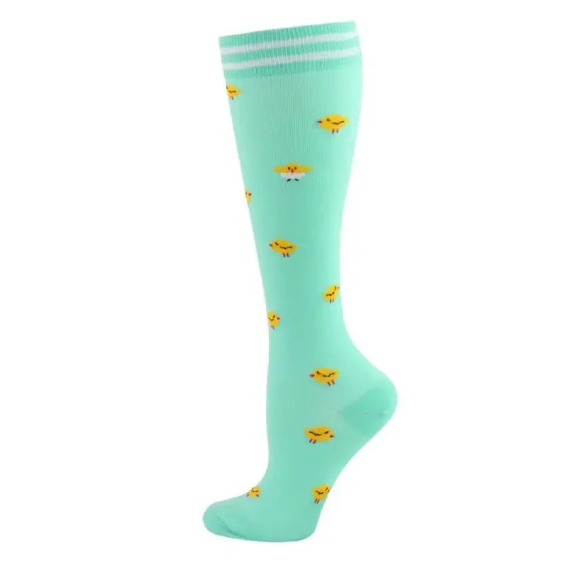 58 Styles Compression Socks for Men and Women Medical Diabetes Varicose Veins Sports Socks for Running Cycling Travel Flight
