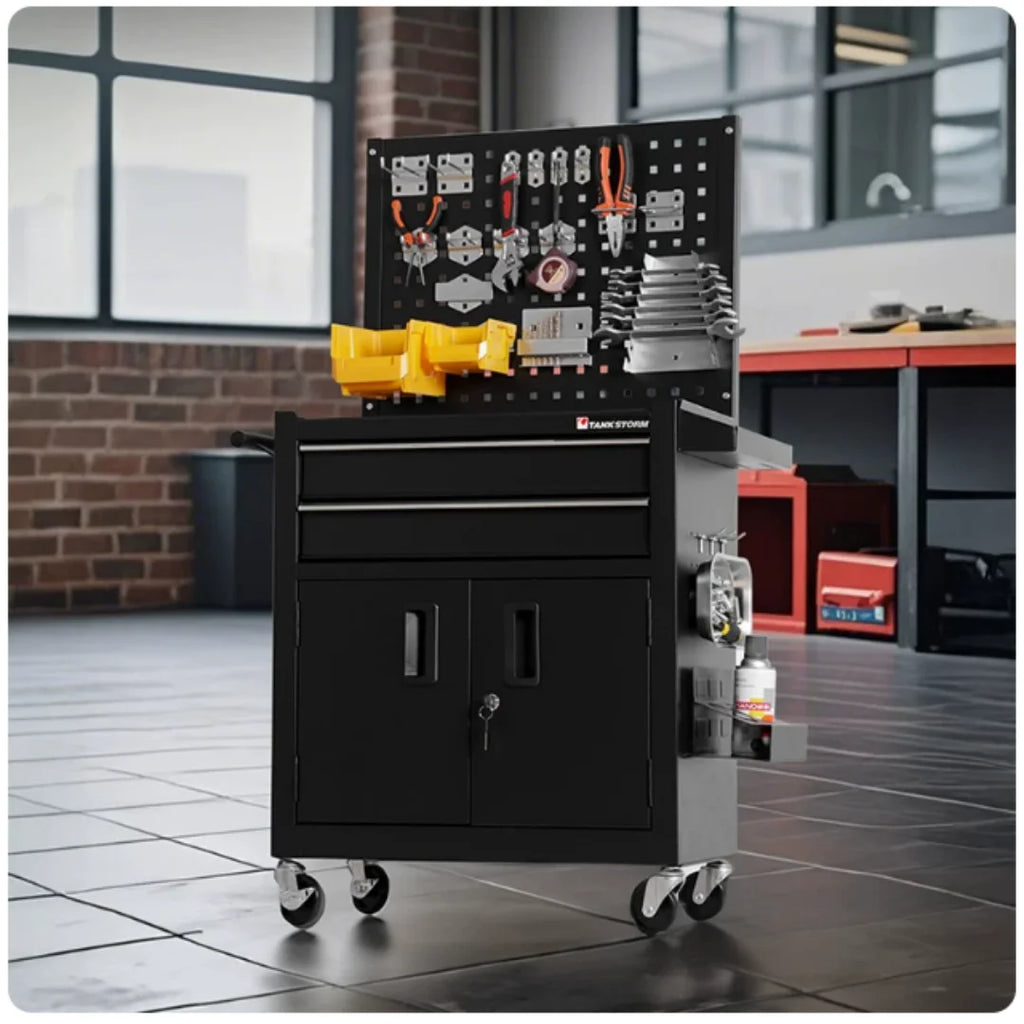 Auto Repair Tool Trolley Mobile Metal Tool Cabinet Tattoo Workbench Rolling Storage Box For Workshop Use