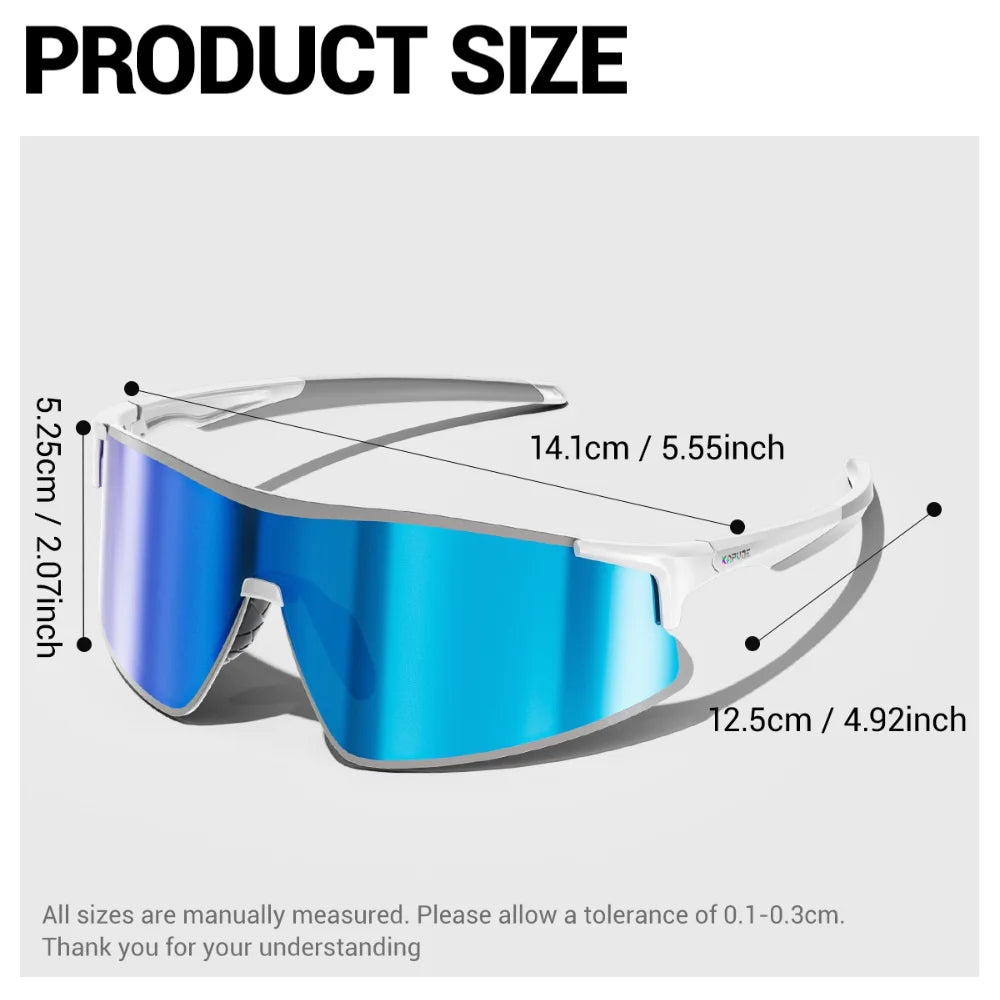 Kapvoe 2026 Hiking Eyewear Sports Sunglasses Photochromic Cycling Glasses Mountain Bicycle Goggles MTB Road Bike UV400 Eyewear