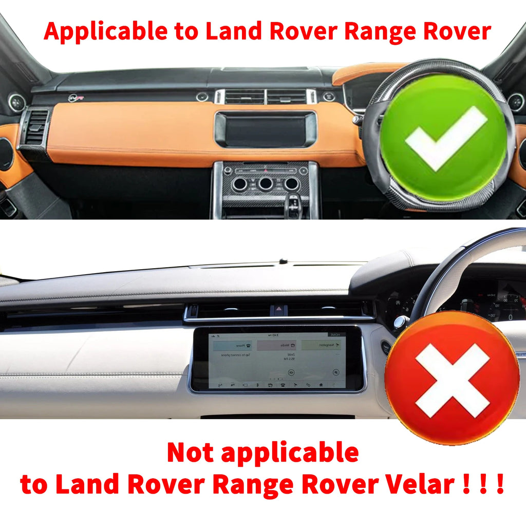 Car Dashboard Mat for Land Rover Range Rover Evoque 2011-2018 Sunshade Protective Carpet Dash Mat Dashmat