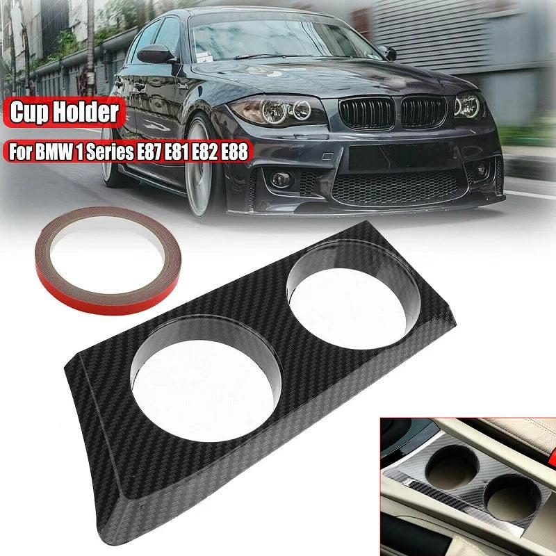 For BMW 1 Series 116 116i 118 118i 120 120i E87 E81 E82 E88 2004-2011 Car Center Cup Holder Front Central Console Mount Stand