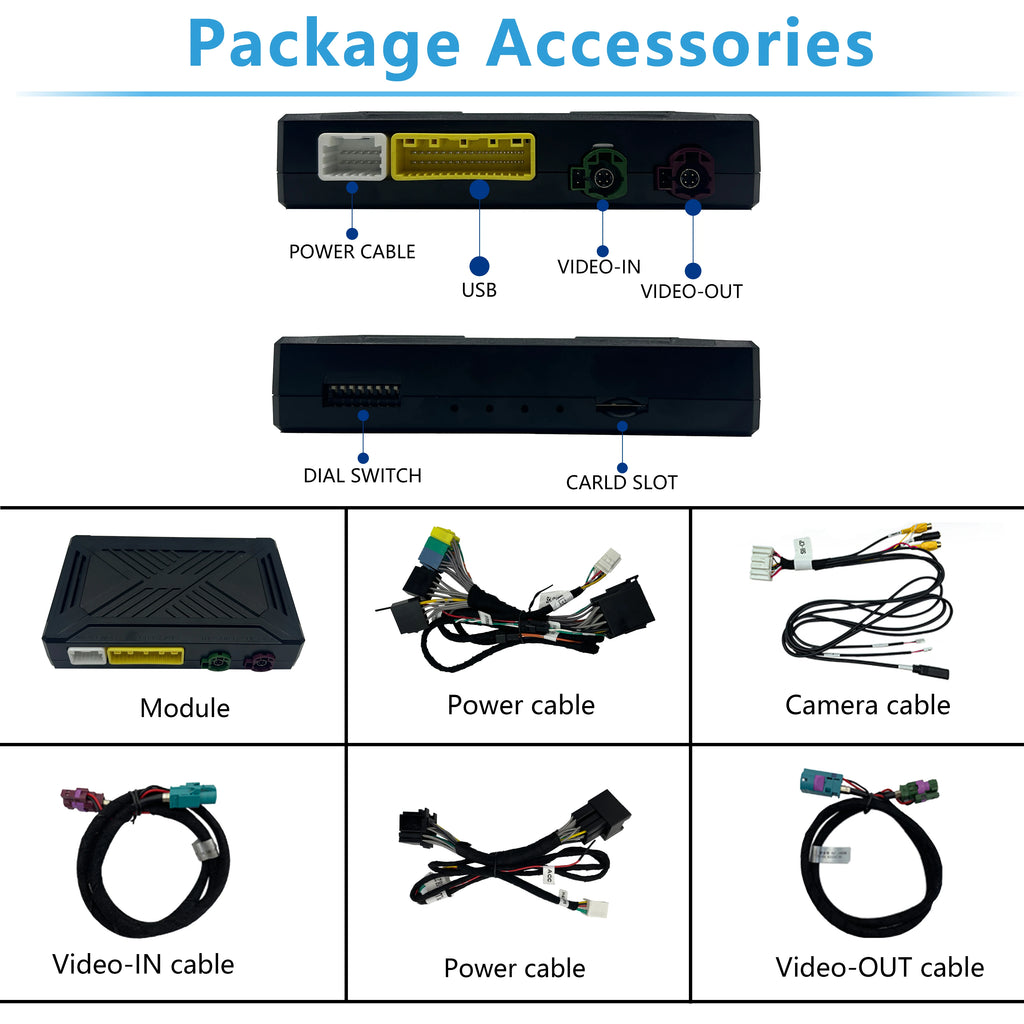 Wireless CarPlay & Android Auto Module for Changan CS35Plus CS55Plus CS75Plus CS85 CS95 EADO UNI-T UNI-K Support Original Camera