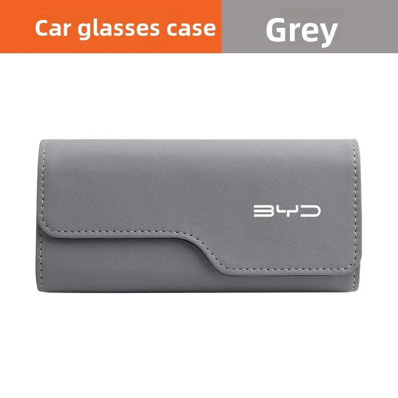 For BYD Qin L Song L Xia Seal Seagull Dolphin Destroyer 05 Sea Lion Car carried Glasses Clip Sunglasses Storage Box