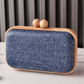 Straw Clutch Handbag 2025 Summer Beach Straw Purse for Women Woven Bag Casual Straw Shoulder Crossbody Bag New Evening Handbag
