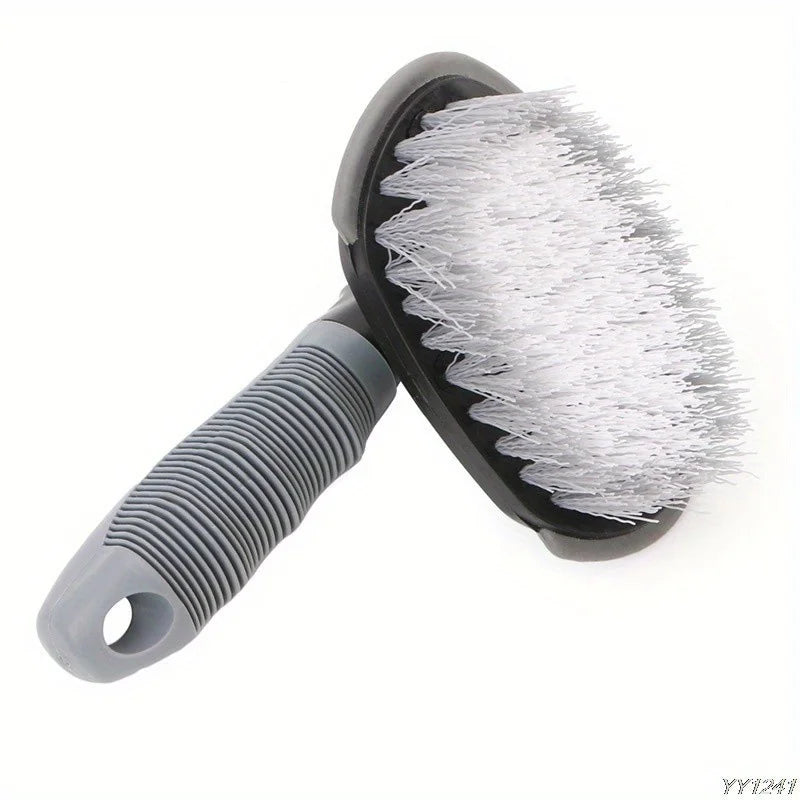1Pc T Type Multi Functional Car Tyre Cleaning Brush Wheel Hub Washer Tool New Arrival