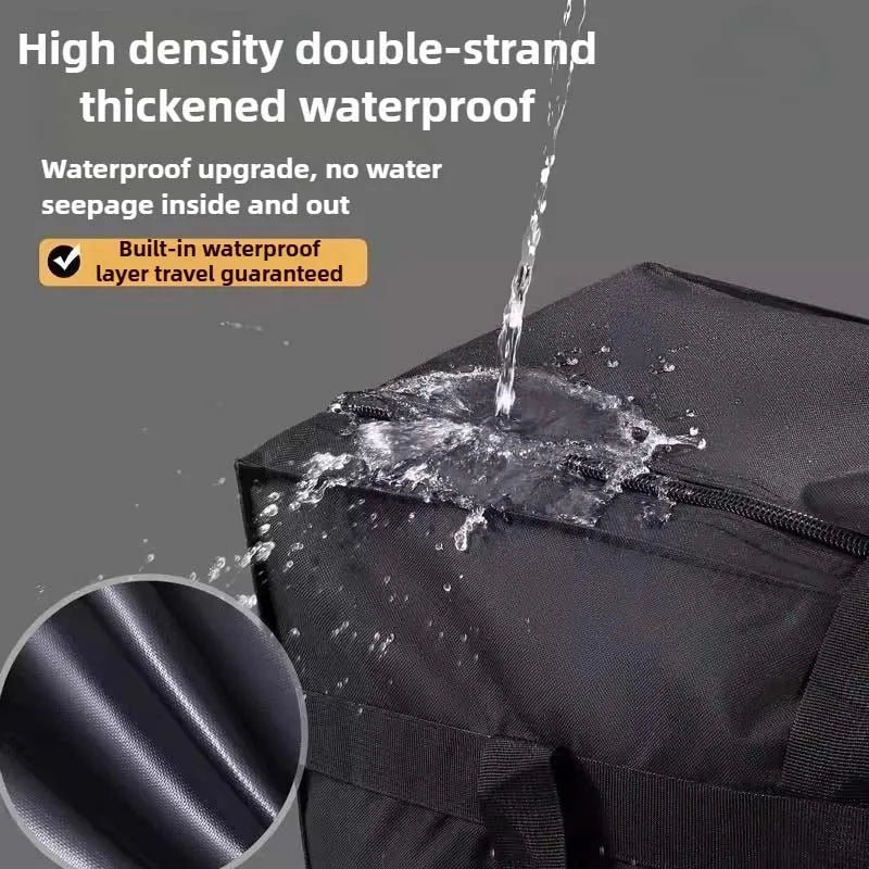 Large Capacity Foldable Hand Luggage Storage Bag Waterproof Moving Packing Bag Folding Oxford Cloth duffel bag traveling Bags