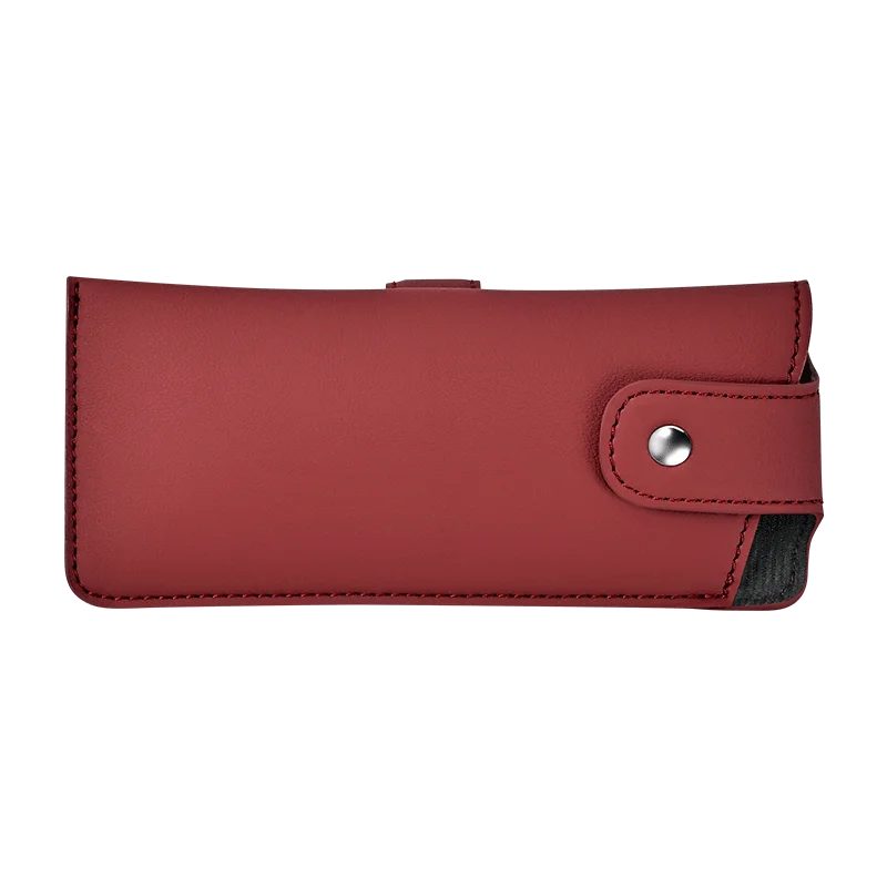 Car Sunglasses Case Creative Magnetic Snap Button Car Sunglasses Holder Sun Visor Storage Clip Multifunctional Box for Auto