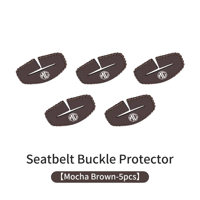 Car Seat Belt Buckle Clip Dustproof Cover Anti Scratch Protector Accessories For Morris Garages MG HS 2025 6 3 5 7 TF ZR ZS HS