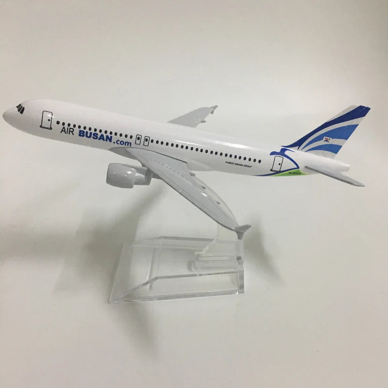 JASON TUTU 16cm Asiana Airlines Airbus A380 Plane Airplane Model Aircraft Model Diecast Metal 1/400 Scale Planes