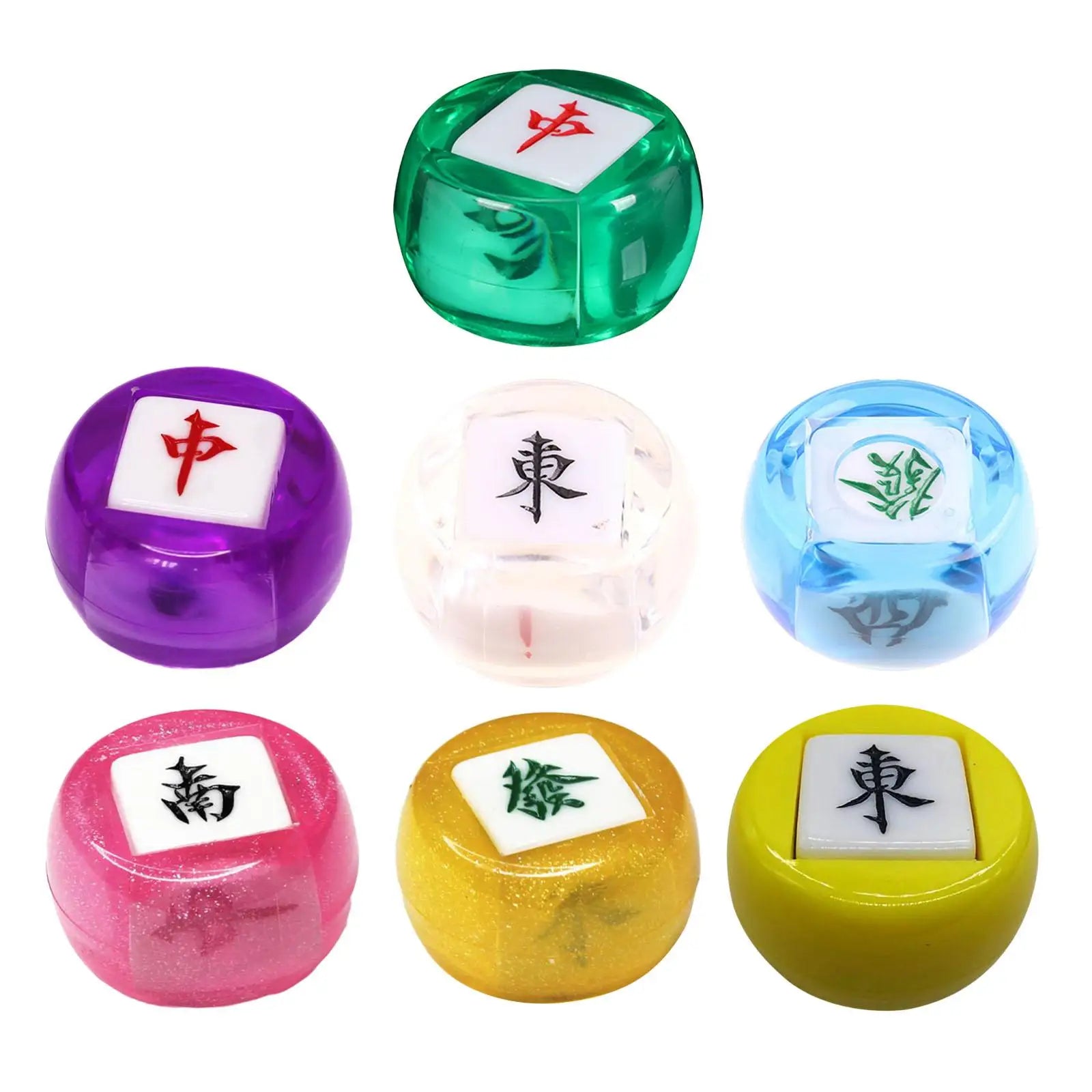 Mahjong Dice South North East West Wind Direction Dices Mahjong Game