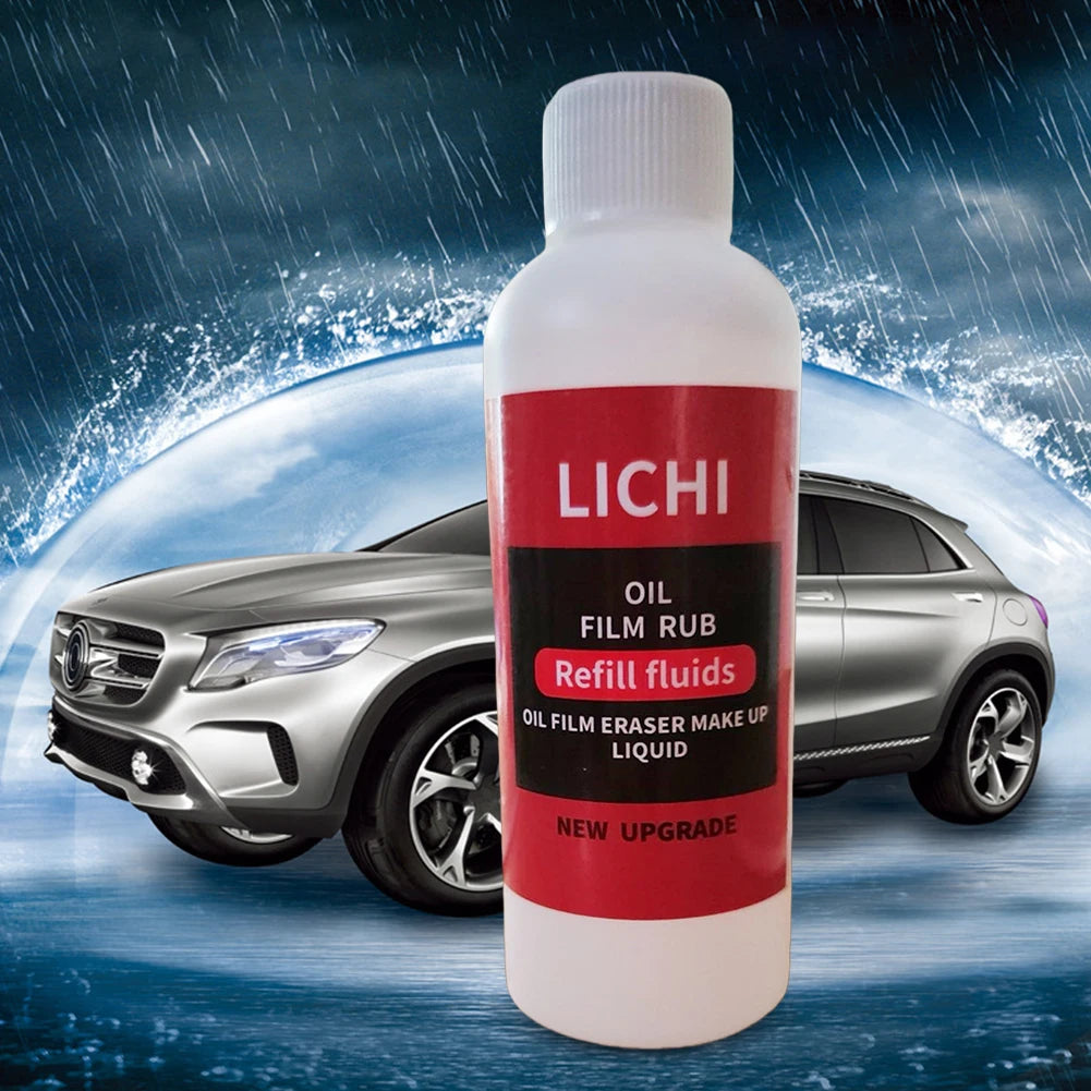 100ml Auto Glass Oil Refill Dust Remover Car Windshield Cleaner Liquid Autos Windshield Oil Film Removal Tools