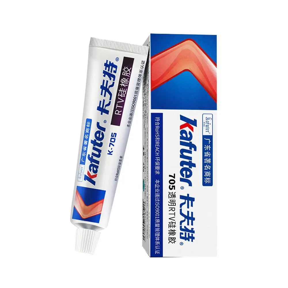 High Temperature Resistance RTV Transparent Silicone Industrial Adhesive Component Glue Silicone Rubber Electronic Glue
