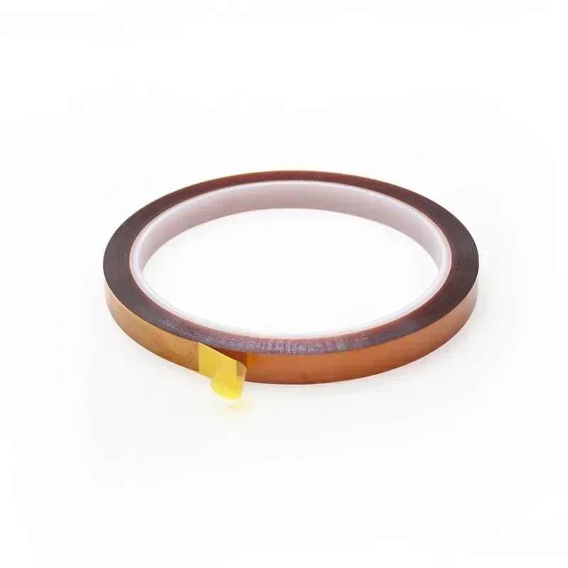 33M/Roll Polyimide Adhesive Tape High Temperature Heat Resistant Electronic Insulation for BGA PCB 3D Printing Board Protection