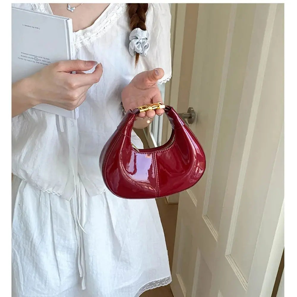 Fashion Mini Handbag Women 2025 New Autumn Winter Detachable Design Korean Retro Patchwork Single Shoulder Crossbody Bags