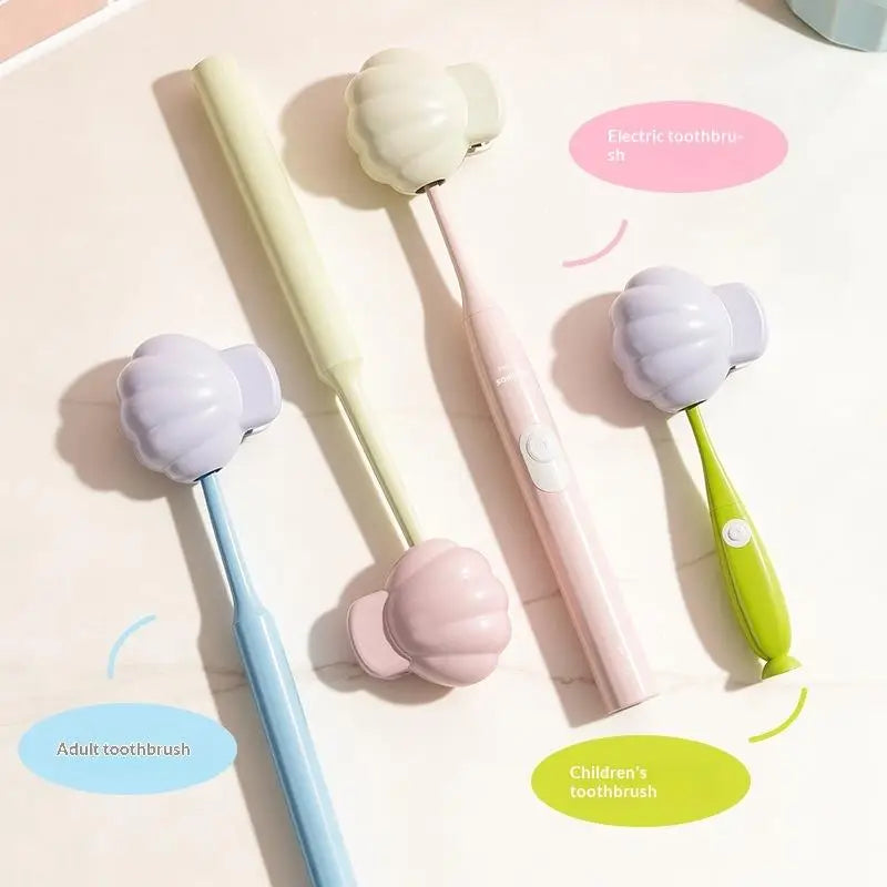 New Travel Portable Toothbrush Head Cover Waterproof Dustproof Toothbrush Protective Cap Plastic Clip For Household Bathroom