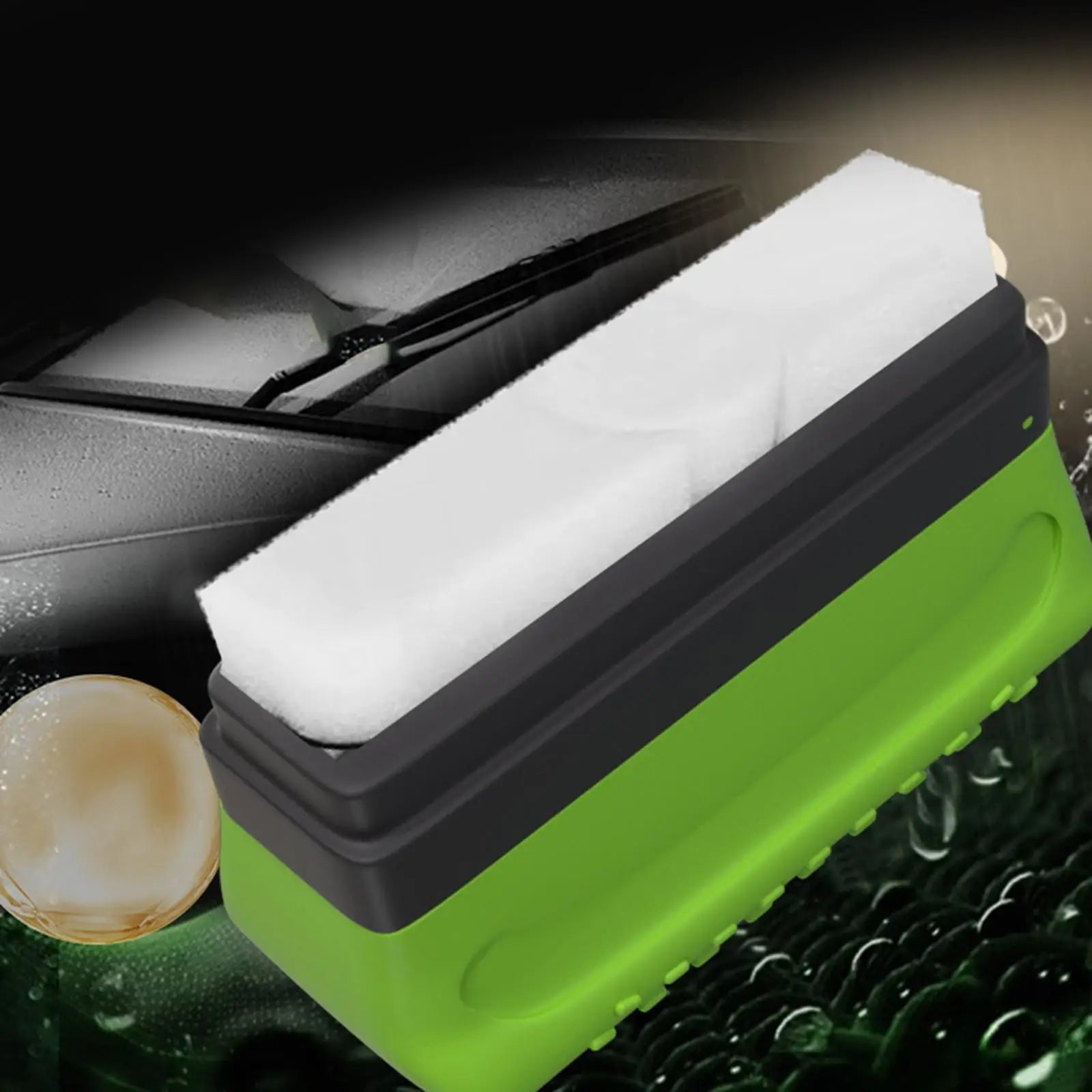 Glass Oil Film Cleaner Plastic Cleaning Board Rain Fog Removal Car Electric Brush Clean for Household