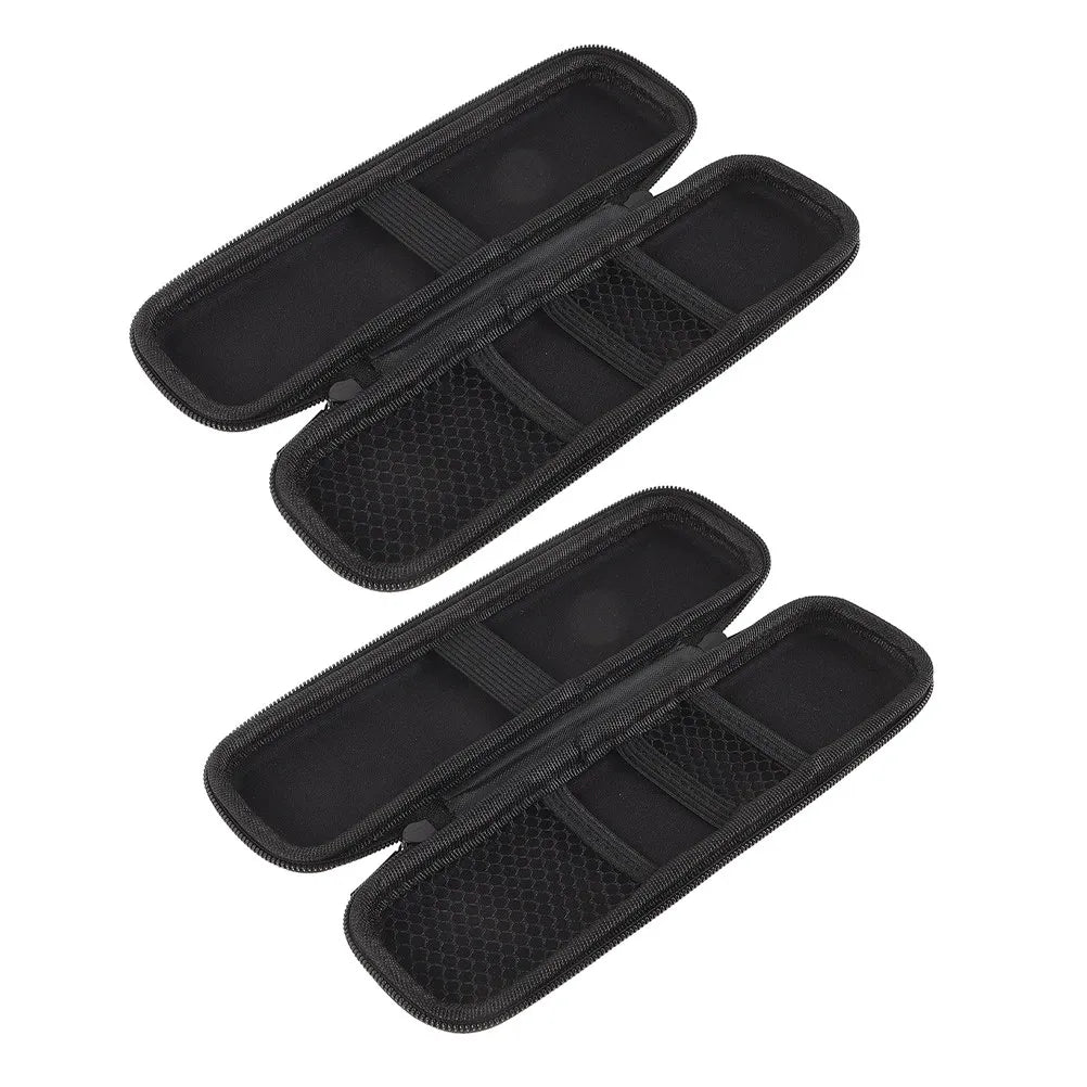 2Pcs Electric Toothbrush Hard Shell Eva Case Travel Toothbrush Holder Mesh Pocket Portable Toothpaste Storage Tooth Brush Holder