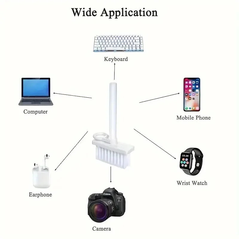 Universal Computer Keyboard Cleaner Brush Kit Earphone Cleaning Pen With Keycap Puller Kit For Headset iPad Phone Cleaning Tool