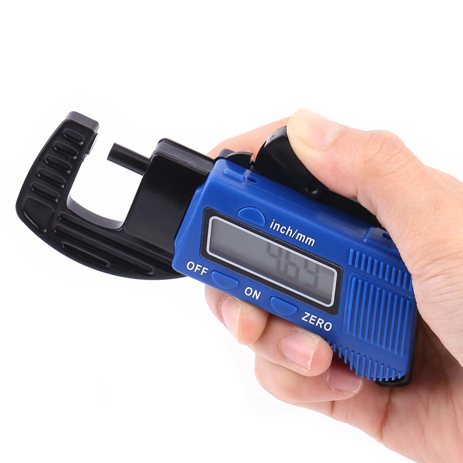 1PCS 0-12.7mm Digital Thickness Gauge LCD Display Micrometer Thickness Tester Precision Industrial Measuring Tool