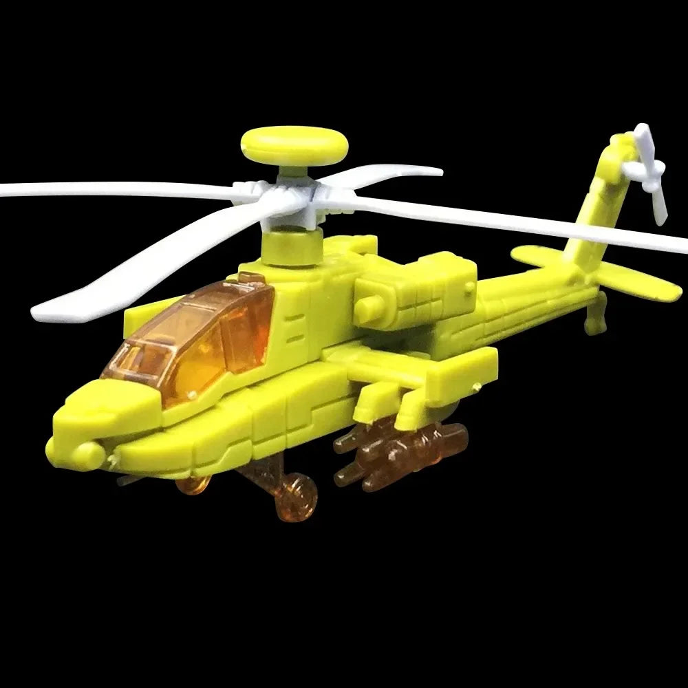 New 4D 1:160 Fighter Assembly Model Multi-styles Plastic Plane Armed Helicopter Multi-Purpose Fighter