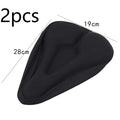 3D Soft Thickened Bicycle Seat Breathable Bicycle Saddle Seat Cover Comfortable Foam Seat Mountain Bike Cycling Pad CushionCover