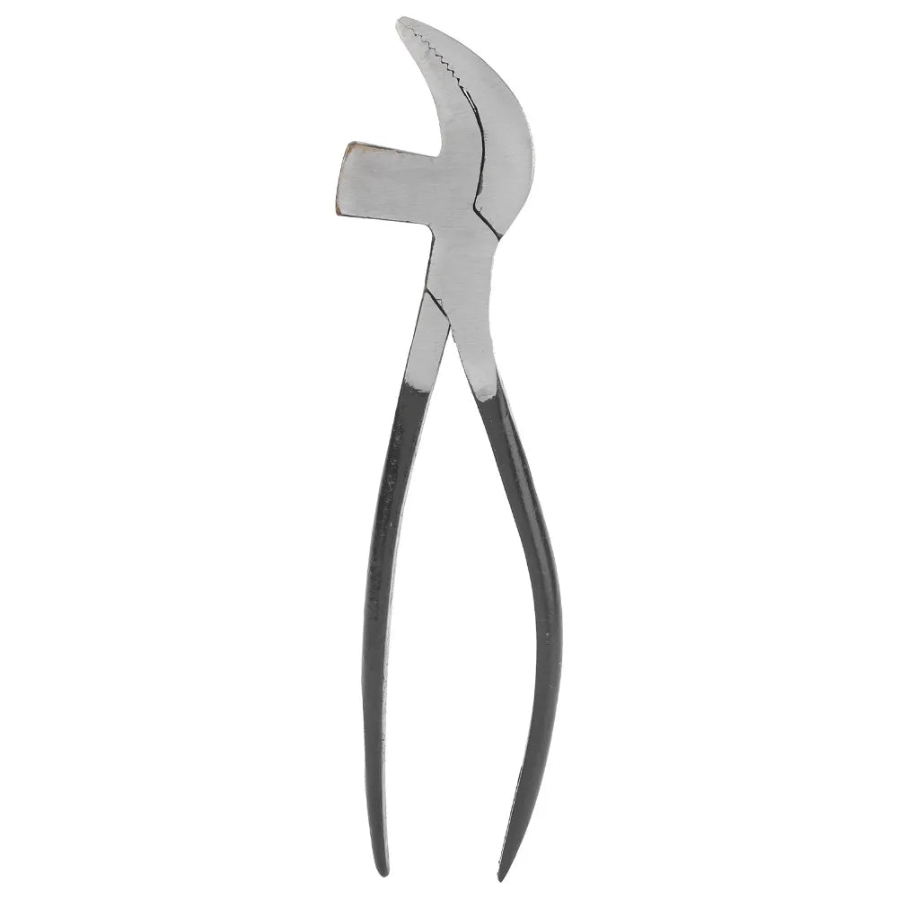 Professional Stainless Steel Leather Craft Tool Pincers Design Silver Cobbler Pliers Metal Hammer Shoemaking Pliers Shoemaking