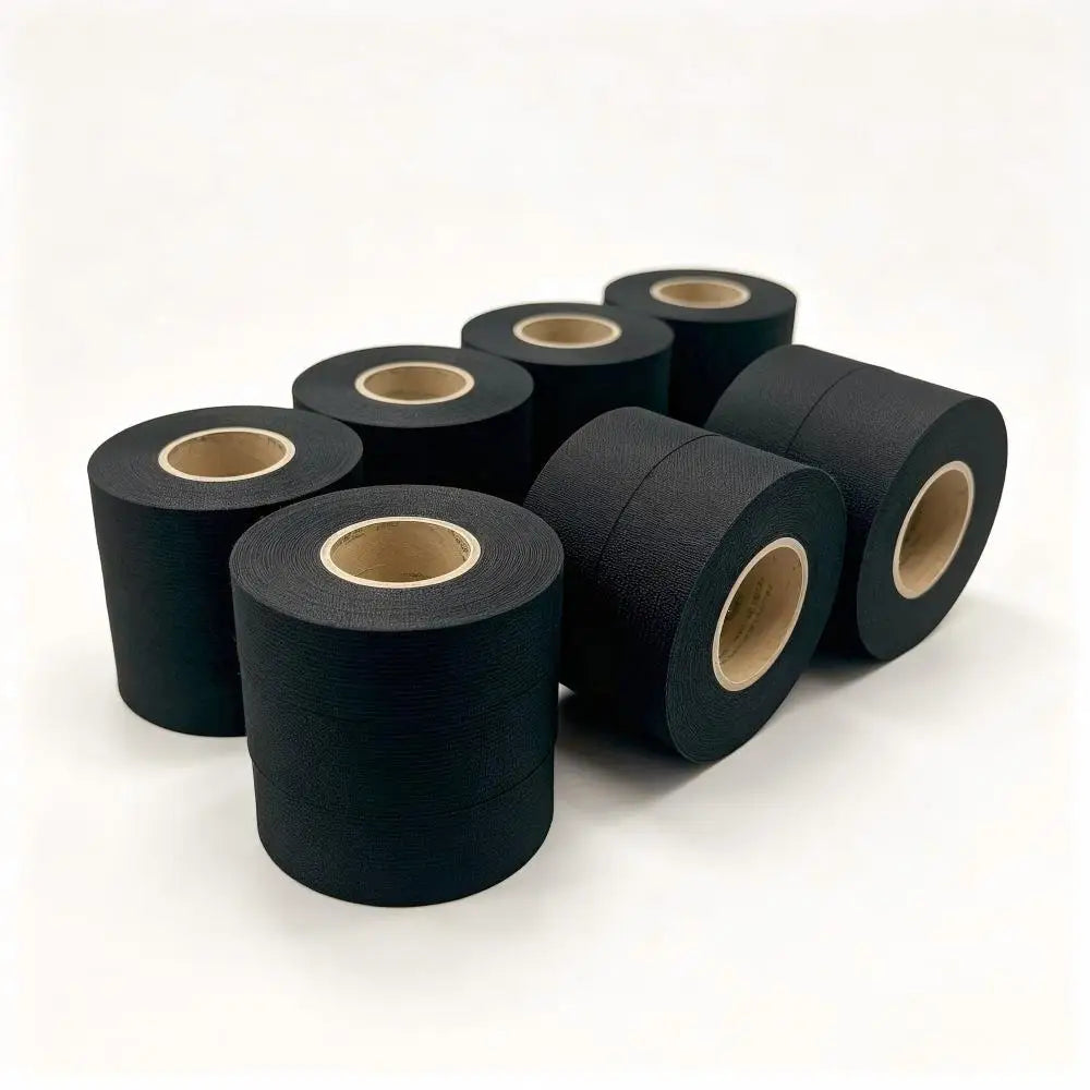 Heatproof Fabric Wire Harness Tape 15M Multi Width 9-32mm Self Stick Cloth Electrical Tape Auto Wire Insulation Tape