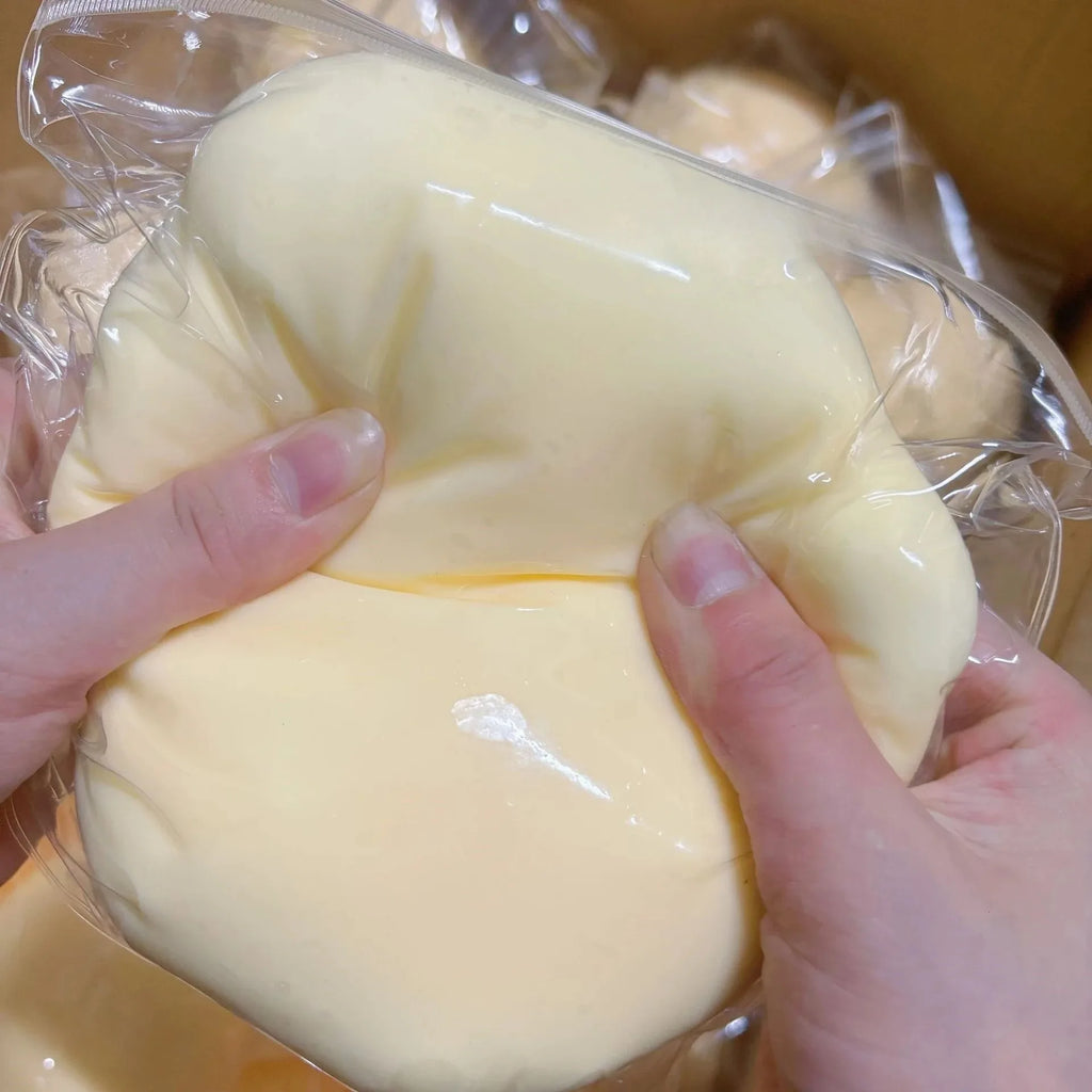 Simulated Squeeze Butter Stress-relieving-toys Squishy Fake Baozi Fun Pinch Uncompressed Fidget Toys Popular Children Favor Gift